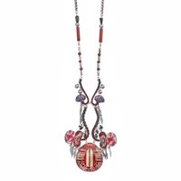 Collana Ayala Bar Donna Mocha Latte in Lega metallica Cristallo R3445 - R3445